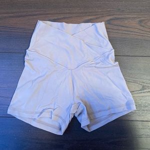 Small Pink Aerie Crossover Booty Shorts